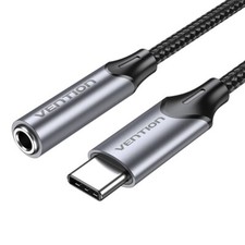 Cable Adaptateur USB-C vers Jack 3.5 mm 1m – Vention BGMHF – Audio Dac Hi-Fi