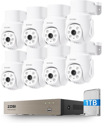 Zosi 8ch 5mp 1tb - 1tb, kit