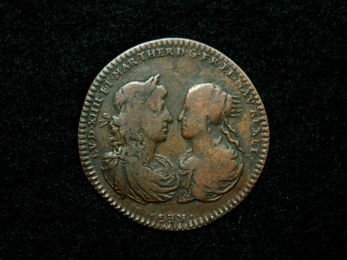 Jeton louis xiv - jeton,