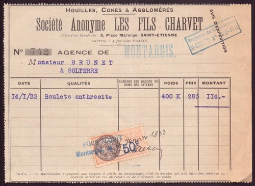 Facture charvet houilles - facture,