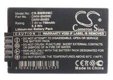 Batterie 750mAh BMB9 BMB9E Pour PANASONIC Lumix DMC-FZ150K DMC-FZ48 DMC-FZ70K