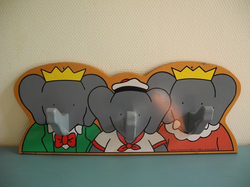 Old coat rack babar vilac - old, 1990
