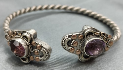Ancien bracelet jonc - jonc, ouvert