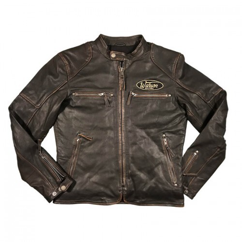 Veste blouson cuir warson - blouson,