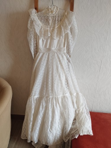 Robe mariée vintage en - robe,