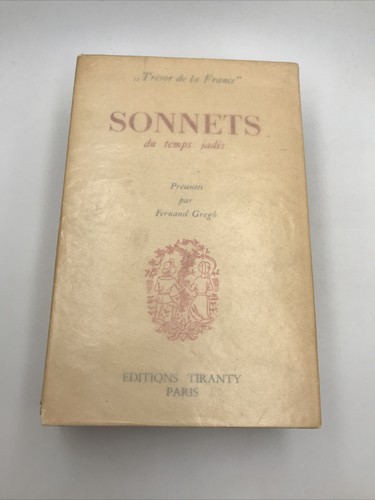 Fernand gregh sonnets - -,