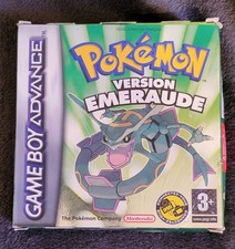 Pokémon Version Émeraude (Nintendo Game Boy Advance, 2005) FR Complet