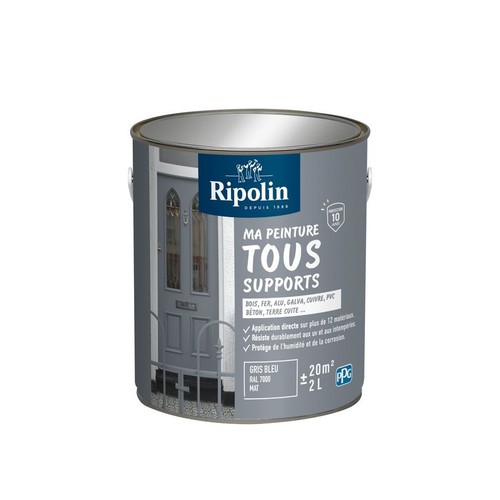 Peinture multi supports gris - peinture,