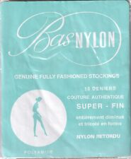 Bas nylon couture 15 deniers