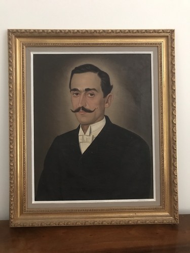 Portrait homme huile - d'homme,,