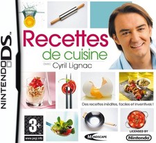 Jeu DS Recettes de cuisine avec Cyril Lignac