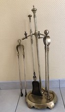 Louis XV Style Bronze Fireplace Need Servant Valet 3 Accessories *