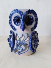 Chouette en grès d'ALSACE -