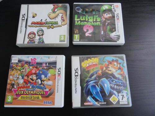 Lot jeux nintendo ds - de,