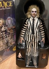 Sideshow Beetlejuice 1/6 Scale Action Figure Keaton Hot Toys Tim Burton