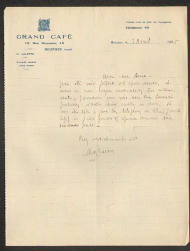 Bourges grand cafe avec - grand,
