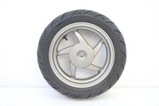 REAR WHEEL RIM AND TYRE - SYM FIDDLE 2 50 (2008 - 2013)