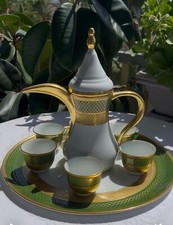 Bernardaud Limoges Porcelain Coffee Set