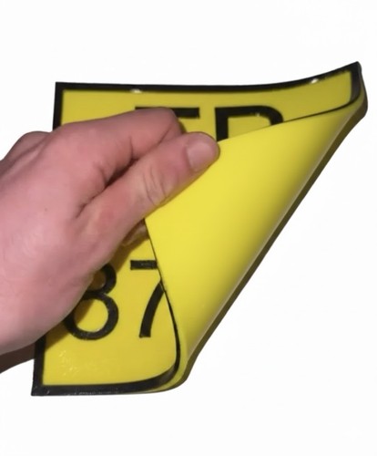 Plaque immatriculation - plaque, d'immatriculation