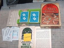Mille Bornes Parker Brothers Card Game Vintage 1971 Complete SMOKING HOME