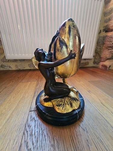 Superbe bronze femme nue - , art