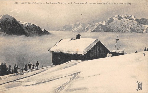 Cpa environs annecy la - 74,