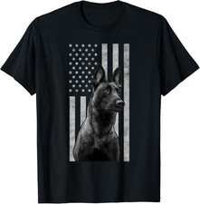 Malinois Police Dog Proud Owner USA K9 Police Canine Handler T-Shirt