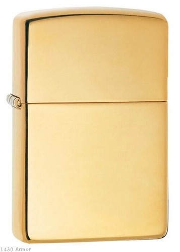 Zippo high polish brass - ★,