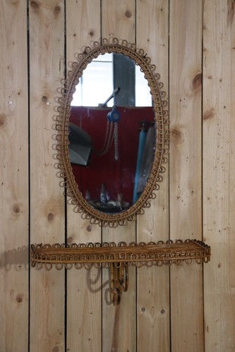 Miroir sellette appoint en - +,