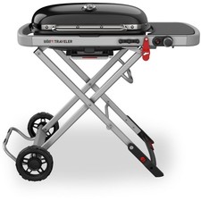 Barbecue gaz WEBER Traveler Black sur chariot, 63.5x34.3 cmcm
