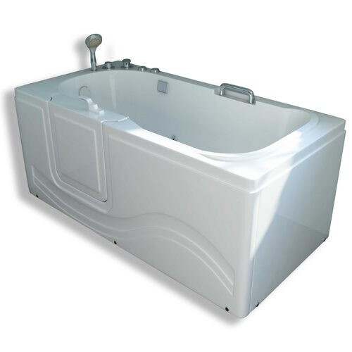 Baignoire balnéo avec porte