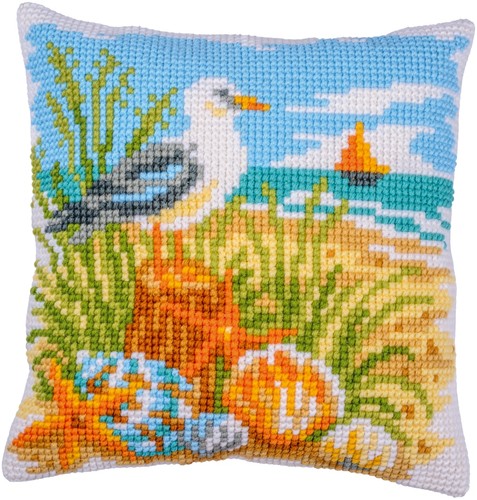 Coussin vervaco broder au - coussin,