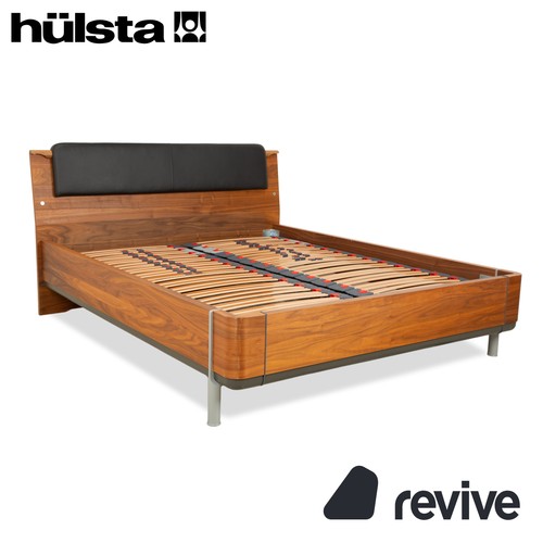 Lit hülsta bois marron - en,