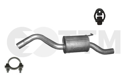 Silencieux arriere pour ford - silencieux,
