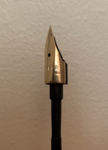 Parker fountain pen - 75, 14k