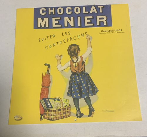 Ancien calendrier menier - ancien,