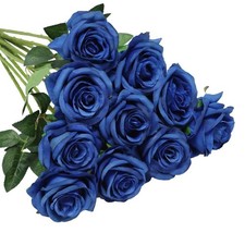 12 Pièces Roses Artificielles