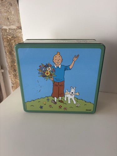 Boite tintin milou - milou, decors
