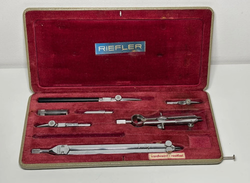 Boite compas riefler - de,