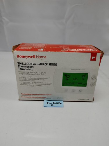 Honeywell th6110d1021 - honeywell,
