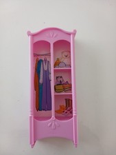 Garde-robe  Penderie rose pour