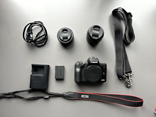 Canon EOS M50 Hybride avec 2 Objectifs, Accessoires Complets - 500€