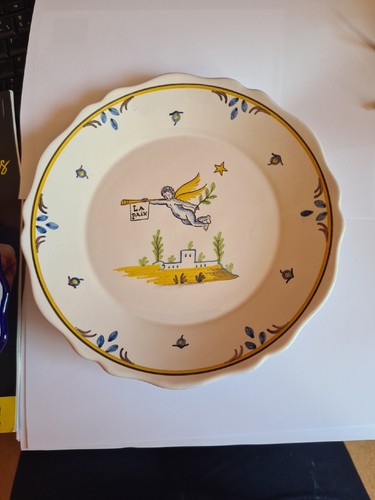 Assiette deco montagnon - assiette, la