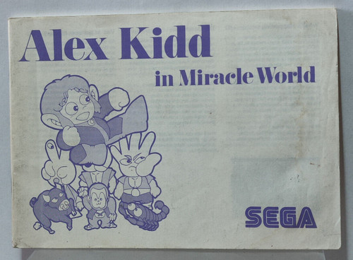 Notice alex kidd in - notice,