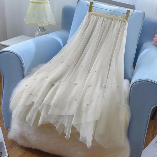 Femme jupe tulle maille - femme,