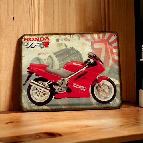 Plaque métal honda vfr 750 - honda,