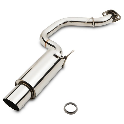 Silencieux arrière inox pour - inox,
