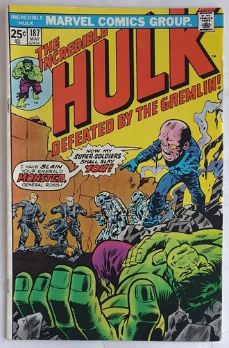 Comics hulk 187 marvel - hulk,