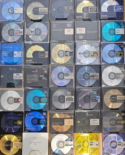 Rare minidisc collection - rare, de