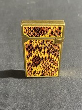 ST Dupont Gold Plated Lighter Fantasy Collection 90s